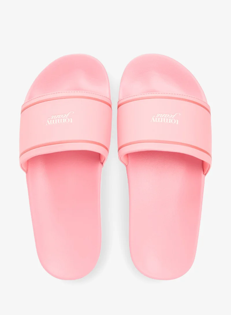 TOMMY JEANS  Logo Contoured Pool Slides for Women | Best Price UAE